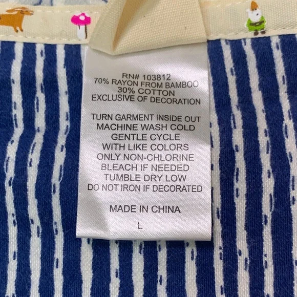 Munki Munki Women’s Flannel Costco Theme Pajamas Set Large - Picture 8 of 8